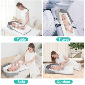 Coussin <span class=keywords><strong>de</strong></span> table à langer en mousse imperméable pour l'extérieur, couverture antidérapante douce, <span class=keywords><strong>lit</strong></span> <span class=keywords><strong>de</strong></span> voyage, matelas à langer portable pour <span class=keywords><strong>bébé</strong></span> - Product Image 5