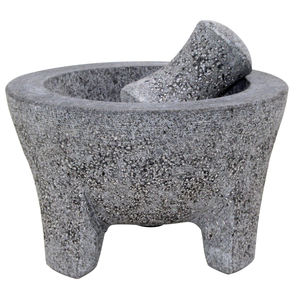 ชุดครกและสากหินแกรนิตธรรมชาติขนาด<span class=keywords><strong>8</strong></span> "x 5" นิ้ว20X12.5ซม. - Product Image 3