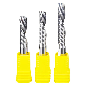 Bộ định tuyến CNC <span class=keywords><strong>endmill</strong></span> 3.175 22 công cụ sáo đơn 4mm <span class=keywords><strong>bit</strong></span> công cụ cắt 6mm cho máy nghiền gỗ cuối 3mm 1 sáo phay CNC MDF - Product Image 5