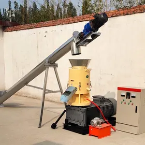 Machine d'alimentation universelle pour la fabrication de boules en bois, moulin à granulés en bois