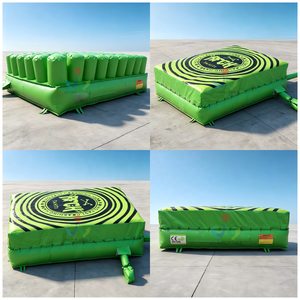 Matelas d'atterrissage gonflable Airbag BMX FMX Sport Vélo de montagne Freestyle Trampoline <span class=keywords><strong>Park</strong></span> Airbag gonflable carré plat pour sauts acrobatiques - Product Image 4
