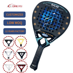 Raquetas de Tenis y Pádel de Fibra de Carbono Ligeras y de Alta Calidad Personalizadas al por Mayor, Raquetas Premium de Fábrica China - Product Image 1