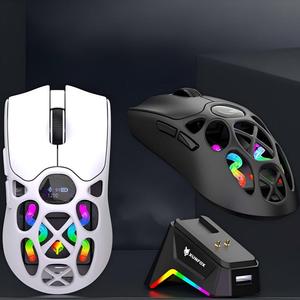 Mouse Inalámbrico para Juegos, Conexión Trimodal, Ultraligero 53g, con Base de Carga y Retroiluminación RGB - Product Image 6
