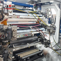 Mesin Cetak Flexographic Kecepatan Tinggi untuk Kain Non Woven 6 Warna Mesin Cetak Flexo untuk Kantong Plastik