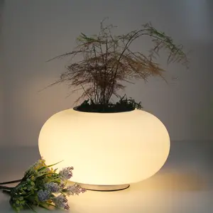 lâmpada estudo candeeiro de mesa verde Suppliers-Luminária led de mesa de vidro nórdico, varanda criativa, para estudo, ferro forjado, verde, lâmpada de mesa