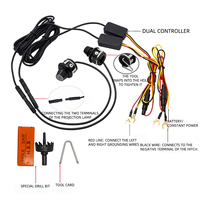 2025 Venta caliente coche alas de Ángel Luz de bienvenida LED chasis proyector modificado iluminación decorativa manta alas luz láser
