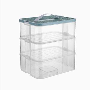 Parçacık plastik parçalar ile yapı blok oyuncak saklama kutusu çocuklar için oyuncaklar düzenlemek ve sınıflandırmak için kapak inşa edebilirsiniz - Product Image 4