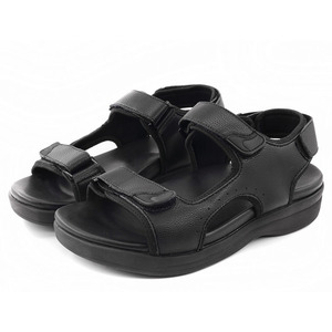 <span class=keywords><strong>Chaussures</strong></span> <span class=keywords><strong>orthopédiques</strong></span> en liège pour hommes, pour l'extérieur, décontractées, sangle noire, sandales pour diabète, tendance, personnalisées, vente en gros, - Product Image 1