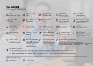 Escáner de código de barras 1D 2D inalámbrico Bluetooth y USB, <span class=keywords><strong>lector</strong></span> de código <span class=keywords><strong>QR</strong></span> de mano para venta minorista, aplicaciones de almacén de supermercado - Product Image 3