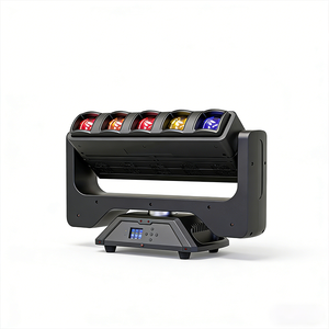 Projecteur de scène DJ professionnel OEM en gros, barre LED RGBW 4-en-1 Pixel Blade <span class=keywords><strong>Mini</strong></span> 500W, projecteur de scène à tête mobile 3 prismes - Product Image 2
