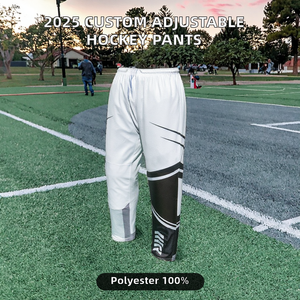 2025 Custom Adjustable <b>Ice</b> Hockey Pants <b>Roller</b> Hockey Girdles Sublimated Long Pants OEM Supply for <b>Ice</b> Hockey Wear - Product Image 3