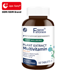Fabricant de compléments multivitaminés nutraceutiques avec fer pour la santé cellulaire et un vieillissement sain, 60 comprimés multivitaminés - Product Image 1