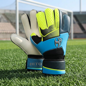 Gants de gardien de but unisexes, design football, personnalisables, professionnels, avec poignées en latex, légers, en vente - Product Image 3