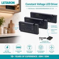 LED Sürücü 12V/24V Sınıf 2 Su Geçirmez CB SAA UL CE İnce Güç Kaynağı LED Sürücü Dolap Aydınlatması için Tam Set Çözümü