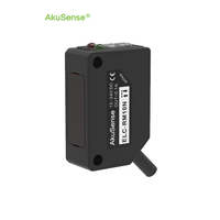 Sensor de Distancia Digital Fotoeléctrico Infrarrojo Akusense ELC-RM10N, Alcance de 10 m, Respuesta de Alta Velocidad, IP67, Grado Industrial, Salida NPN