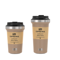 TASSE À CAFÉ THERMIQUE EN ACIER INOXYDABLE DOUBLE PAROI PICUS 350ML/450ML