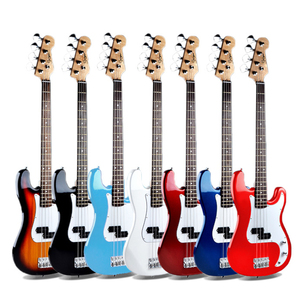 Guitare <span class=keywords><strong>basse</strong></span> électrique 4 cordes en <span class=keywords><strong>bois</strong></span> massif, idéale pour débutants, pour les performances rock, instrument de <span class=keywords><strong>basse</strong></span> - Product Image 1