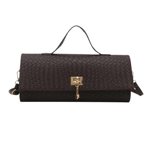 Chất Lượng Cao Mô Hình Cá Sấu Nhỏ Dây Đeo Dài Túi Messenger Trọng Lượng Nhẹ Retro PU Da Túi Vai Cho Phụ Nữ - Product Image 6