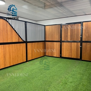 Panel de Pared Lateral para Establos de <span class=keywords><strong>Caballos</strong></span>, Galvanizado en Caliente, Resistente, para la Construcción de Establos Ecuestres y la Seguridad de los Boxes - Product Image 3