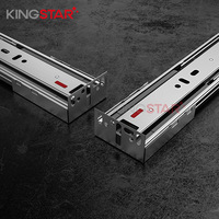 Support de montage arrière KINGSTAR 35 mm en acier pour glissières de tiroir à roulement à billes pour la maison, le bureau, l'appartement, style moderne