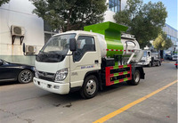 Camion de collecte des déchets alimentaires haute performance avec élévateur latéral pour une collecte efficace des déchets alimentaires