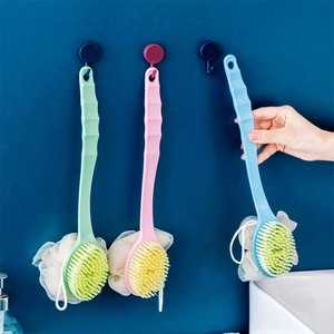 <span class=keywords><strong>Cepillo</strong></span> corporal Mango largo <span class=keywords><strong>Cepillo</strong></span> de cerdas suaves <span class=keywords><strong>Cepillo</strong></span> trasero Exfoliante de baño con flor de <span class=keywords><strong>Ducha</strong></span> - Product Image 5