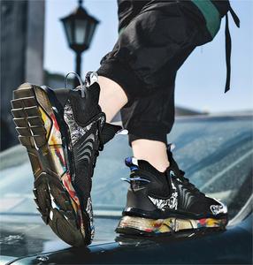 Sneakers personnalisées pour hommes XRH Valentines - Semelle intermédiaire en EVA, respirantes, légères, pour la marche, le fitness et le basketball - Product Image 4