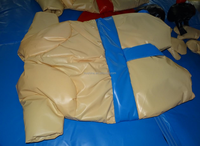 Enfants N adultes tapis de combinaison de lutte gonflable personnalisé combat sport jeu arène gonflable sumo