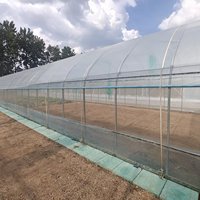 Ensemble complet d'accessoires pour serres agricoles à structure en acier, bâche de couverture, marque Zhuotai, fabriqué en Chine
