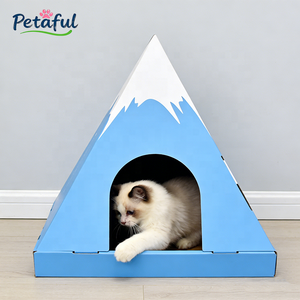 Nueva Cama para Gatos con Diseño Popular de Montaña <span class=keywords><strong>Fuji</strong></span>, Casa para Gatos en Forma de Triángulo, Tienda de Campaña, Cueva para Dormir - Product Image 6