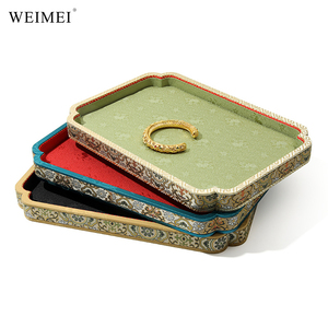 ถาดใส่เครื่องประดับสไตล์พระราชวัง WEIMEI กล่องโชว์สร้อยคอ กำไลข้อมือ บรรจุภัณฑ์เก็บเครื่องประดับสุดหรู - Product Image 6