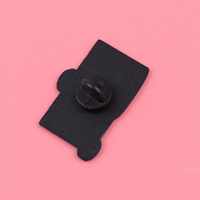 Pin Kerah Berbahan Paduan Seng dengan Enamel Lunak Bergaya Antik, Motif Landak Anime - Bros Kerah Logam Enamel Hewan Lucu, Hadiah Konvensi Grosir