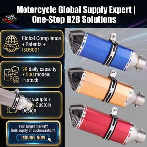 Escape Universal para Motocicleta, Accesorios para Moto, Tubo de Escape de 370 mm para CBR125R R15 Ninja400 <span class=keywords><strong>MT15</strong></span> Z250 - Product Image 1