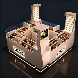 Vape hút thuốc Cung cấp quầy thuốc lá lá tủ kính trung tâm mua sắm kiosk tùy chỉnh xì gà bán lẻ trưng bày trưng bày - Product Image 6