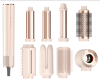 Sèche-cheveux professionnel 1300W personnalisé multifonctionnel avec moteur sans balais NTC 3 vitesses tout-en-un pour salon de coiffure