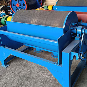 Separatore magnetico a magneti permanenti ad alta intensità separatore a tamburo bagnato separatore magnetico - Product Image 3