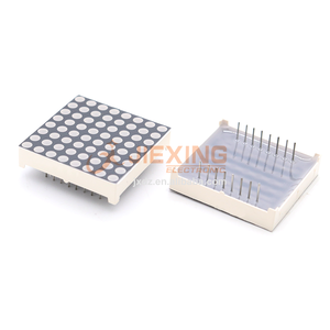 Ma Trận 8*8 Chấm 1088AS Màn Hình Led 3Mm Cực Âm Thông Dụng Màu Đỏ Siêu Sáng 32*32Mm Chấm Tròn 8X8 - Product Image 1