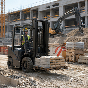 Montacargas de Combustión Interna de 3 Toneladas para Uso en Exteriores y Almacenes, Certificado [CE/ISO] - Product Image 5