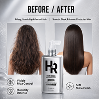 Semprotan Rambut Anti Kelembapan Grosir, Pelindung Rambut Tak Terlihat Dengan Keratin Quinoa OEM ODM Label Pribadi Kustom untuk Salon