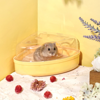 Bucatstate Penjualan Terbaik Bak Mandi Pasir untuk Hewan Kecil Hamster Dwarf dan Gerbil, Spa Hamster yang Nyaman