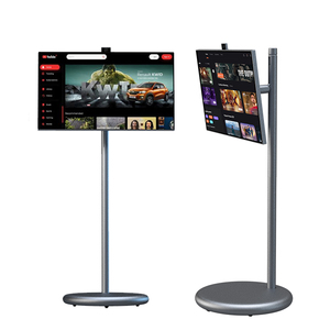 2024 New 27 inch grey di chuyển TV xoay hiển thị TV trong nhà không dây thông minh TV <span class=keywords><strong>Android</strong></span> 12 đa chức năng máy tính bảng cho trẻ em - Product Image 1