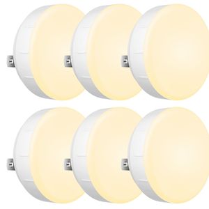 ไฟกลางคืน LED แบบเสียบปลั๊ก รุ่นมินิทรงกลม พร้อมเซ็นเซอร์ตรวจจับแสงตั้งแต่พลบค่ำถึงรุ่งเช้า ประหยัดพลังงาน 0.5 วัตต์ ปลั๊กแบบ US EU AU สำหรับใช้ภายในอาคาร - Product Image 1