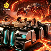 Sistema de Cine Simulador 3D Eplay Naked, Simulador de Vuelo 4K, 10 Asientos, Juego de Montaña Rusa 5D 7D, Equipo de Entretenimiento
