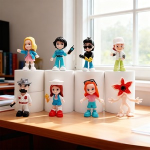 Set de Figuras de Acción de <span class=keywords><strong>Stranger</strong></span> <span class=keywords><strong>Things</strong></span>, Juguete de Dibujos Animados de PVC, Accesorio de Anime para Juegos, Decoración Creativa para Escritorio - Product Image 1