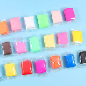 Foska Non collant et léger 100% Matériau sûr et de haute qualité Argile à <span class=keywords><strong>modeler</strong></span> ultra légère séchée à l'air avec outils et sacs gratuits - Product Image 2