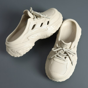 Vente en gros de sabots en EVA pour hommes, garçons et femmes, modèles à trous, robustes, antidérapants, demi-chaussons et sabots aquatiques pour la rivière - Product Image 5