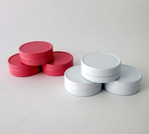 10g beyaz alüminyum teneke kavanozlar Metal boş saklama kutusu küçük 10ml kırmızı kozmetik yüz göz kremi dudak kavanoz - Product Image 2