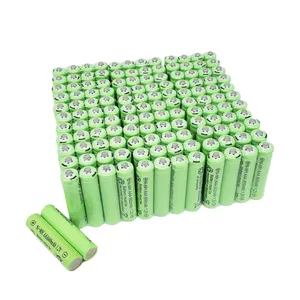 Baterias triplas A 1.2V recarregáveis NIMH AAA Baterias recarregáveis