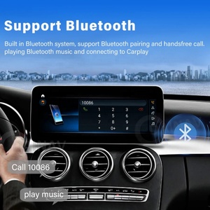 Radio para Auto Android 13 de 12.3 Pulgadas para Mercedes Benz Clase C W205 2015-2018, Reproductor Multimedia, Carplay Inalámbrico, Unidad Principal - Product Image 4