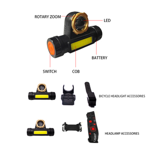 L&amp;aacute;mpara <span class=keywords><strong>de</strong></span> cabeza fuerte telesc&amp;oacute;pico zoom <span class=keywords><strong>camping</strong></span> luces noche montar <span class=keywords><strong>faro</strong></span> al aire libre USB impermeable - Product Image 5
